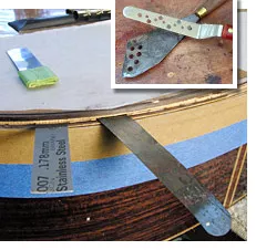 Foto: galgas de espesores