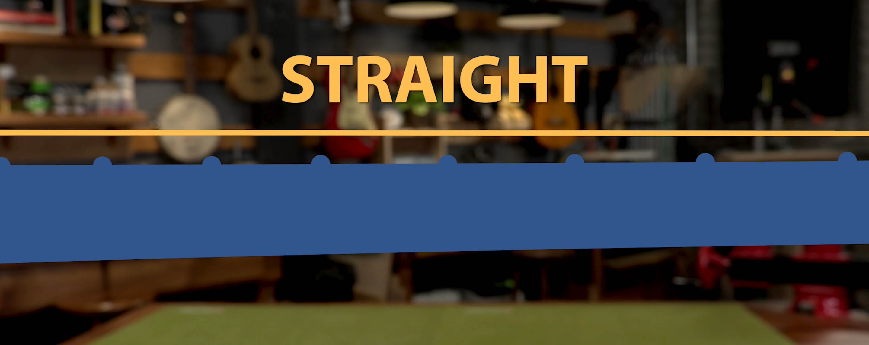 Guitarra recta mástil