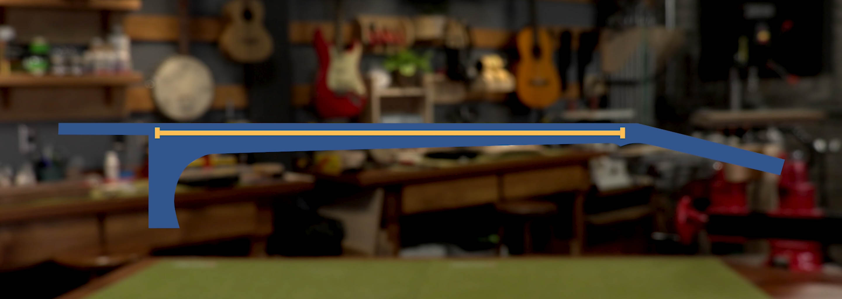 Ilustración de alma de guitarra