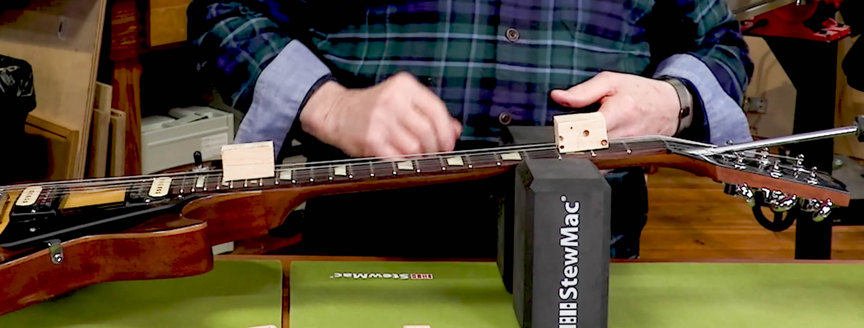 Bloque en el diapasón