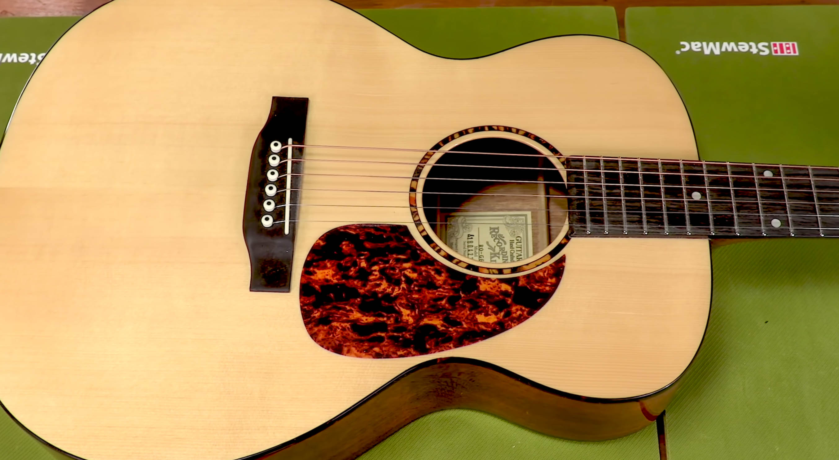 Grabación de guitarra King