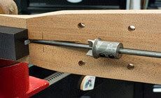 Clamp the neck