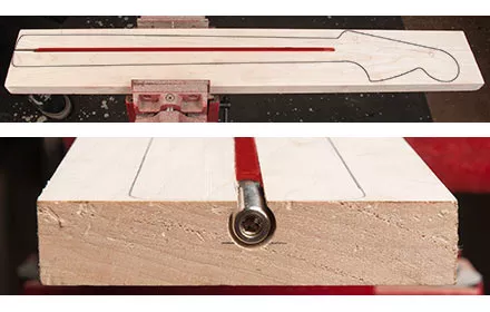 La alma perfil bajo instalada.