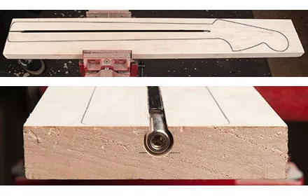 La alma perfil bajo instalada.