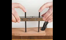 Colocación de la plantilla