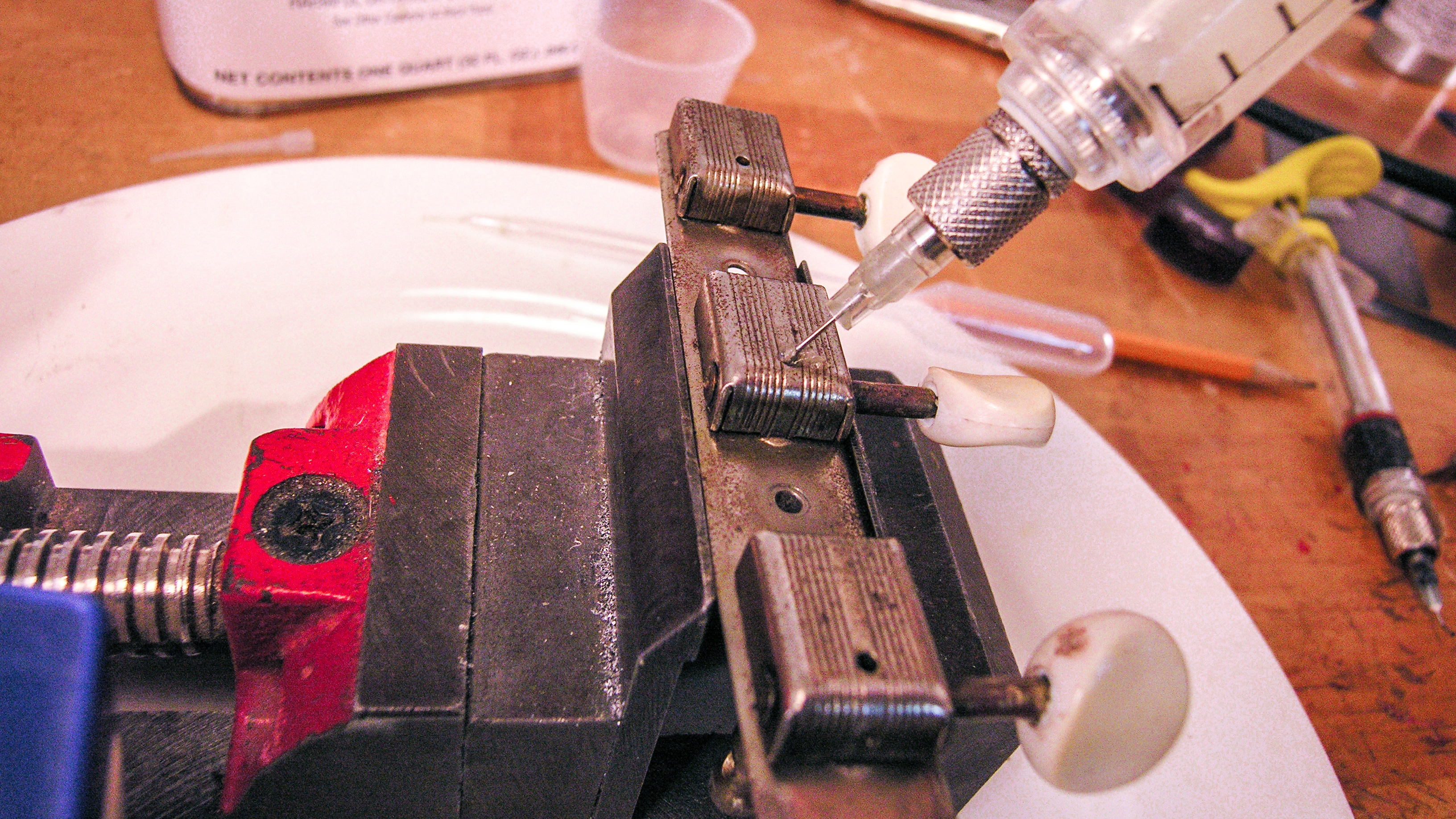 Guitarra lubricante clavijeros Guitarra lubricante clavijeros