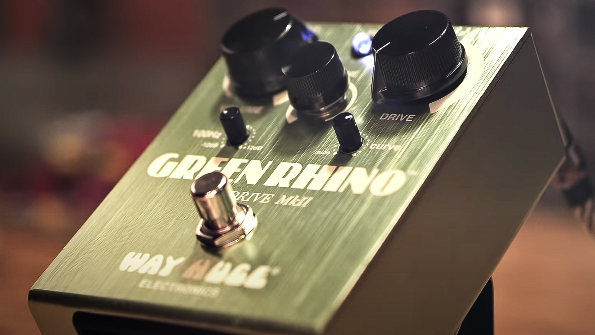 Vídeo del pedal de accionamiento Way Huge Green Rhino MkIV