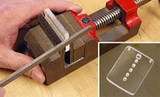 Archivos de moldeado de tuercas y silleta