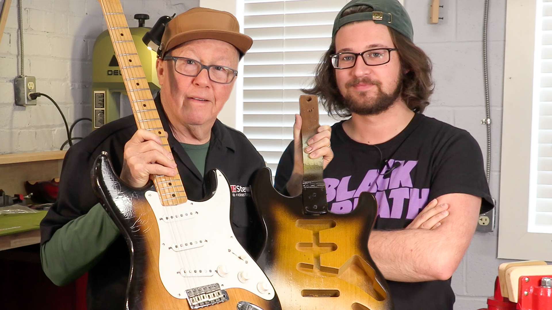 ¿Cómo mezclar colores para que coincidan con una Fender Sunburst de 2 tonos?