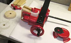 Instalación del torno de banco de reparación