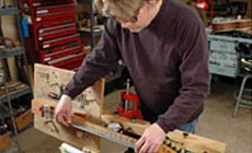 Plantilla con cuello de ladrillo