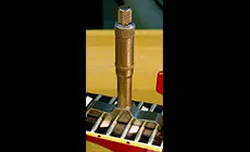 Micrómetro de profundidad del yunque