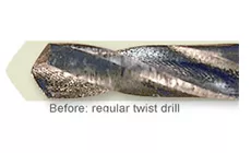 Brocas comparadas antes