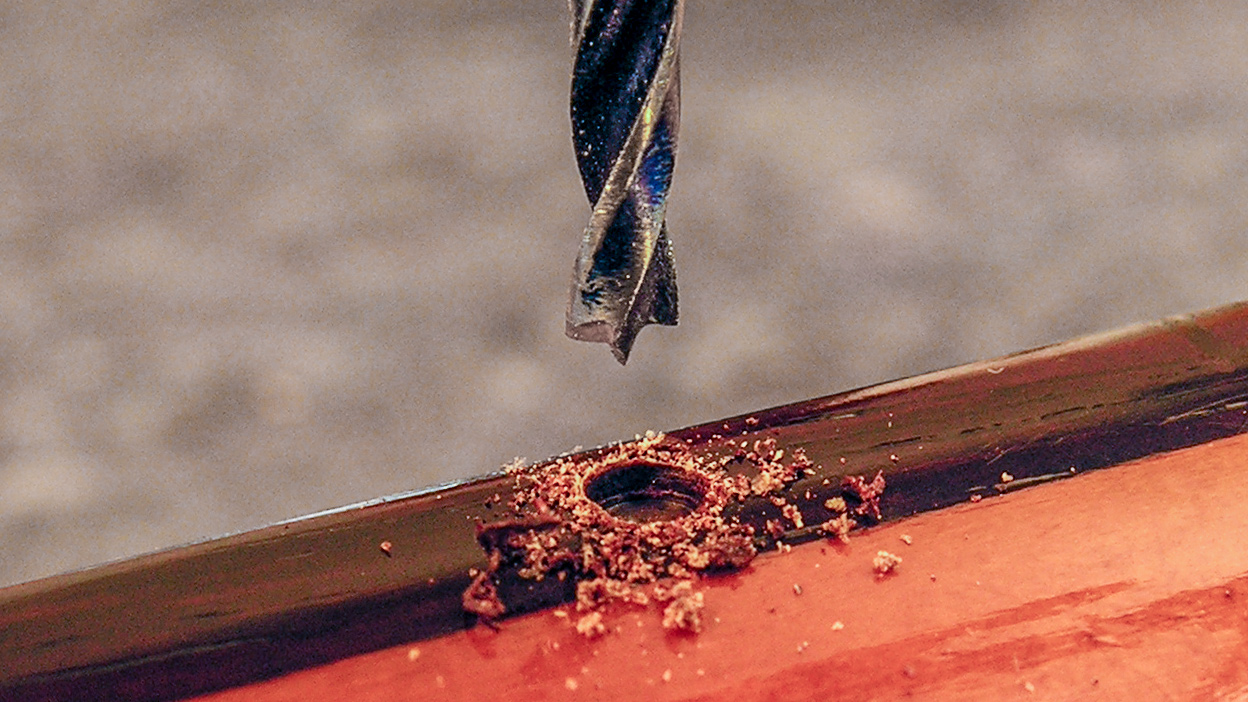 Haga este bit de punto de sujeción para instalar puntos laterales