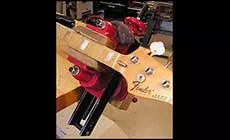 Torno de banco para guitarra