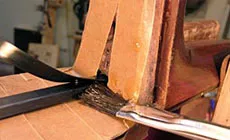 Pegamento para cepillar