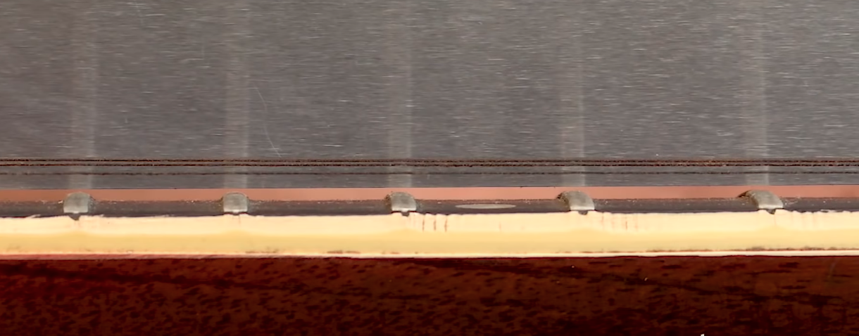 Mostrar alivio con una regla